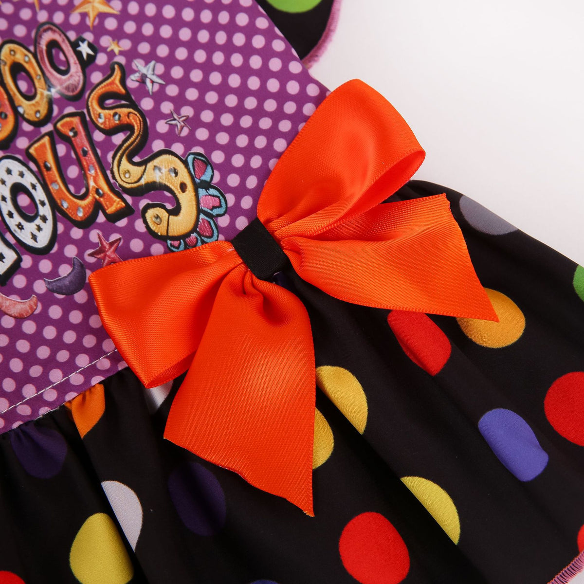 Robe Halloween pour chien – Œuf violet