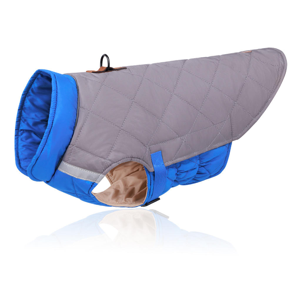 Manteau chaud réfléchissant pour chien – Doublure rembourrée
