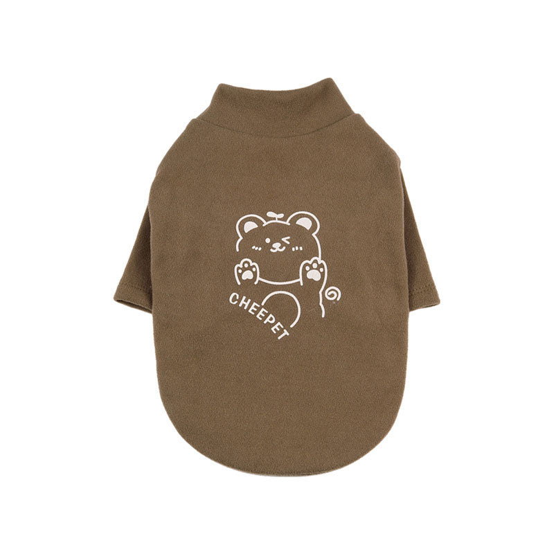 Sweat chaud pour chien – Motif ours