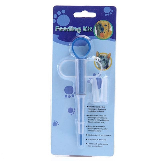 Distributeur de médicaments pour chien – Seringue doseuse