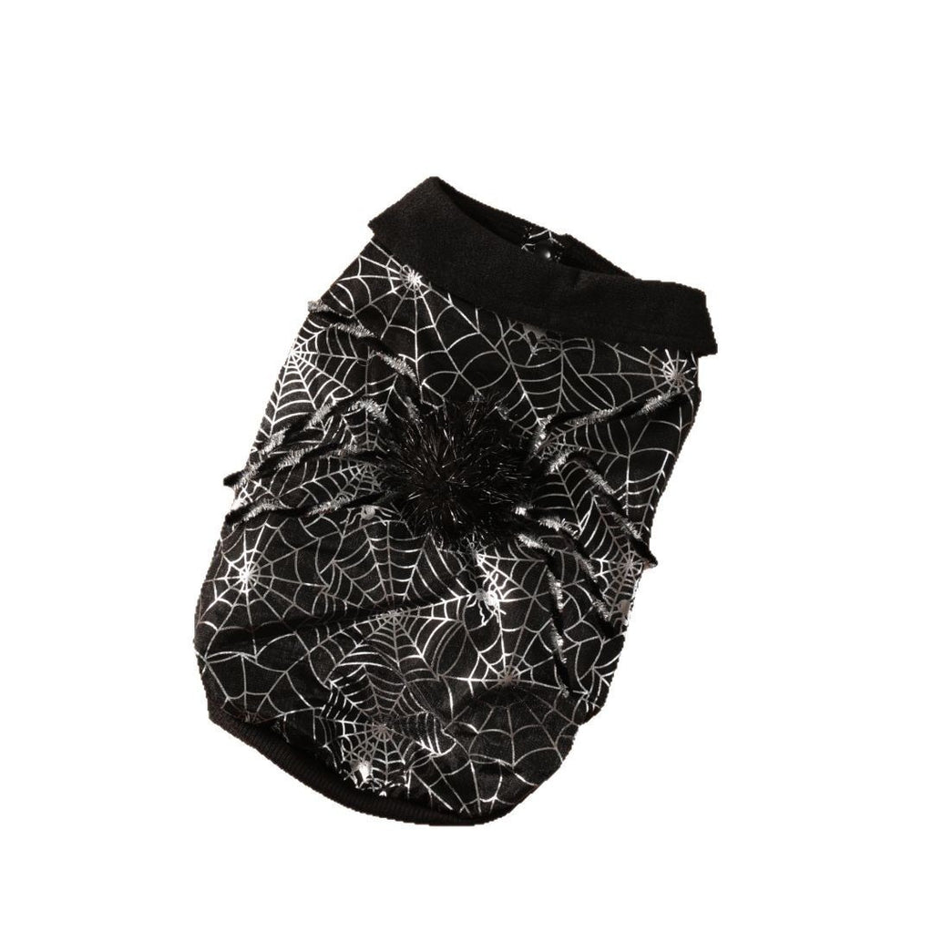 Cape Halloween pour chien – Toile d’araignée
