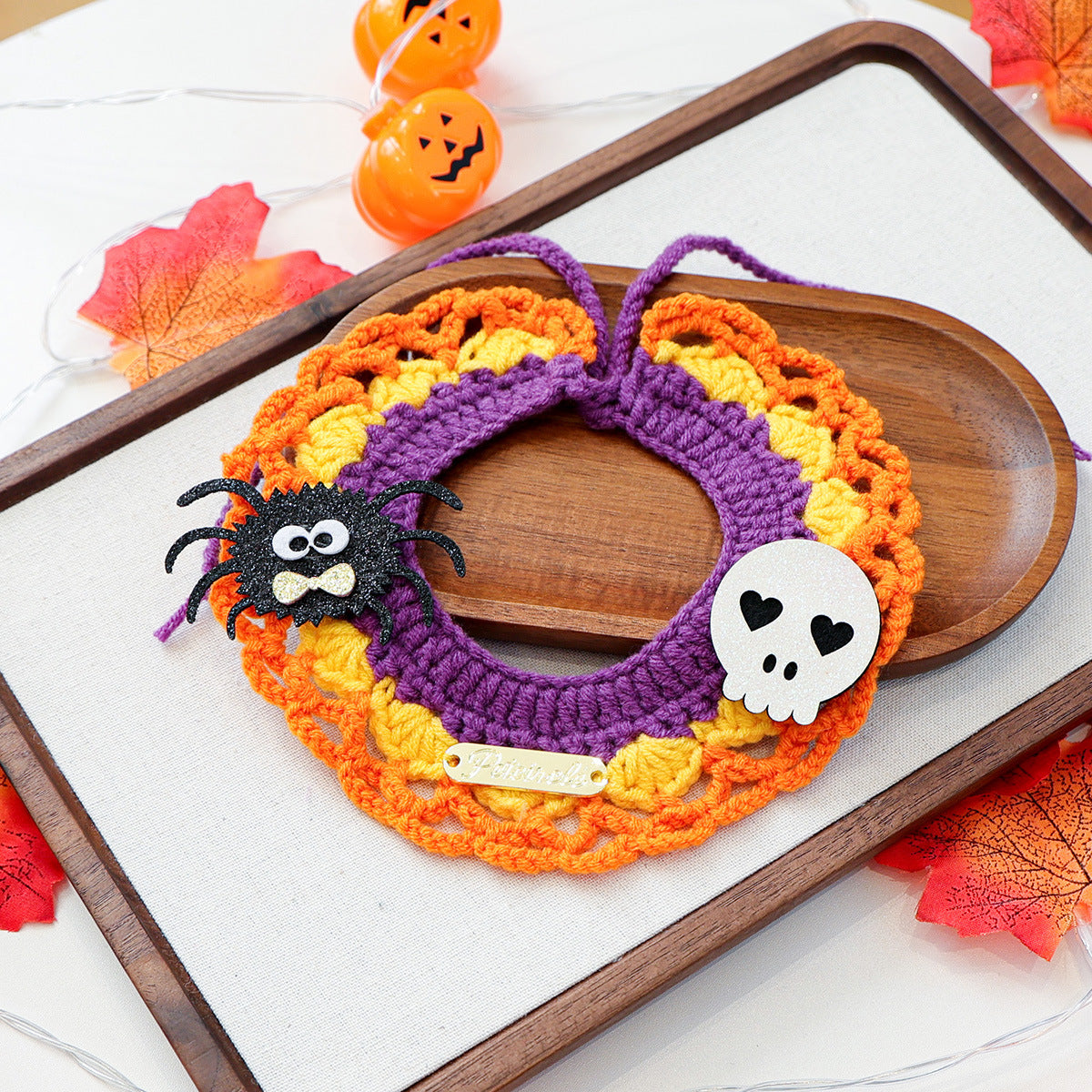 Foulard Halloween pour chien & chat – Motif festif