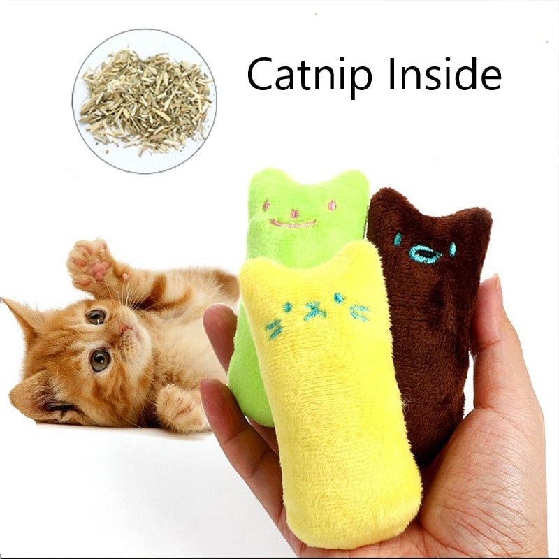 Jouet peluche à la cataire pour chat – À mâcher