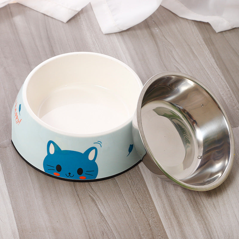 Gamelle inox pour chien & chat – Bol antidérapant