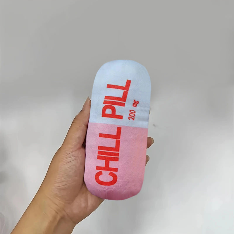 Jouet sonore pour chat – Balle en peluche