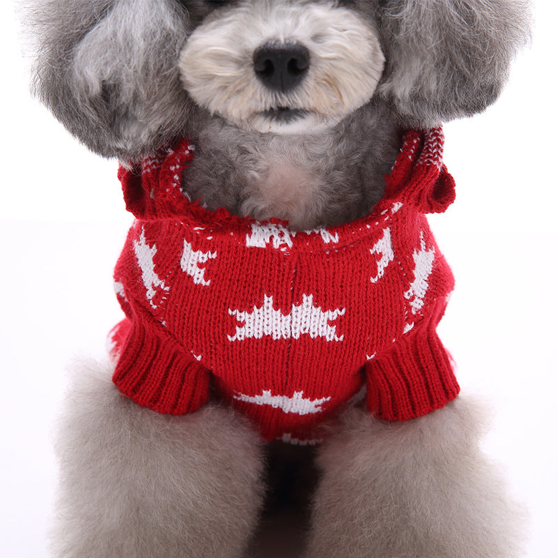 Pull de Noël & Halloween pour chien – Motif festif