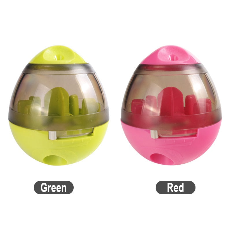 Balle interactive distributrice de friandises pour chien