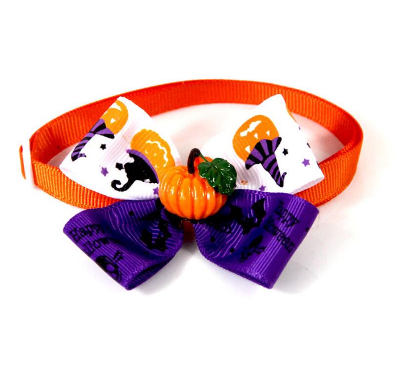 Nœud papillon citrouille pour chien & chat