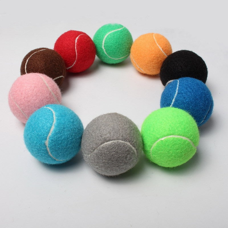 Balles de tennis pour chien – Jouet de mastication & massage