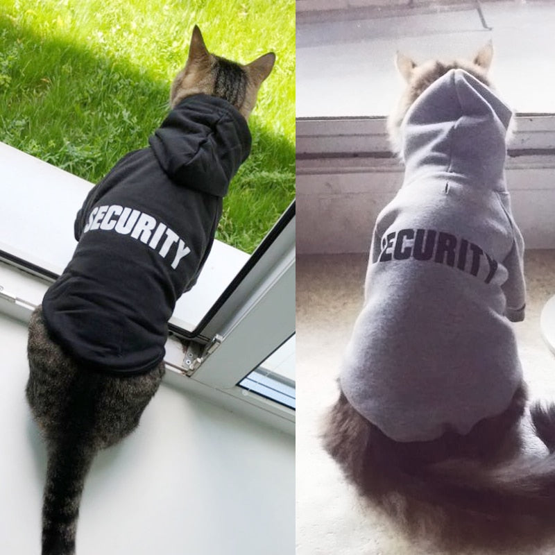 Manteau chaud pour chat – Veste à capuche