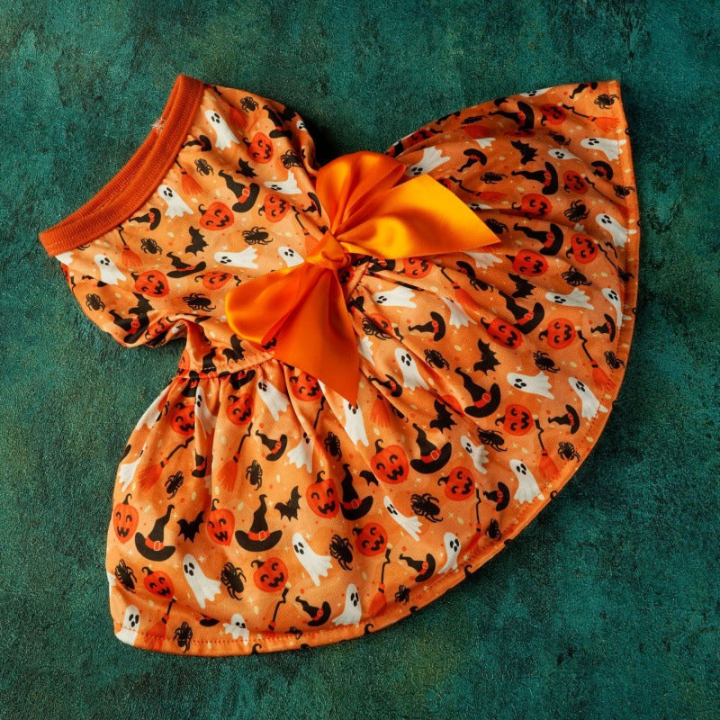 Déguisement Halloween pour chien – Citrouille & chauve-souris