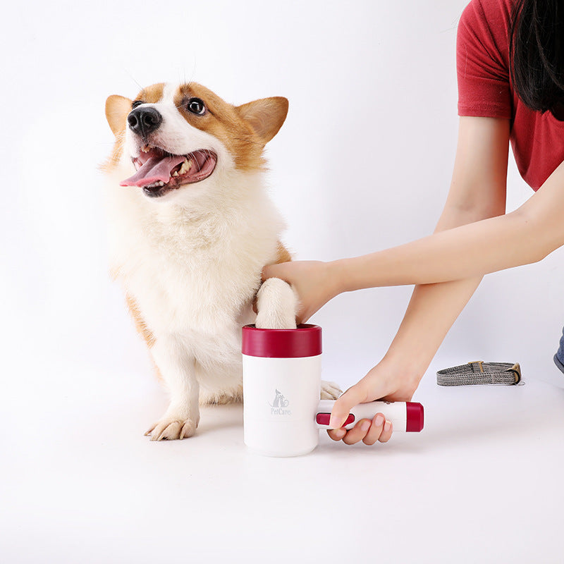 Lave-pattes automatique pour chien – Nettoyage électrique