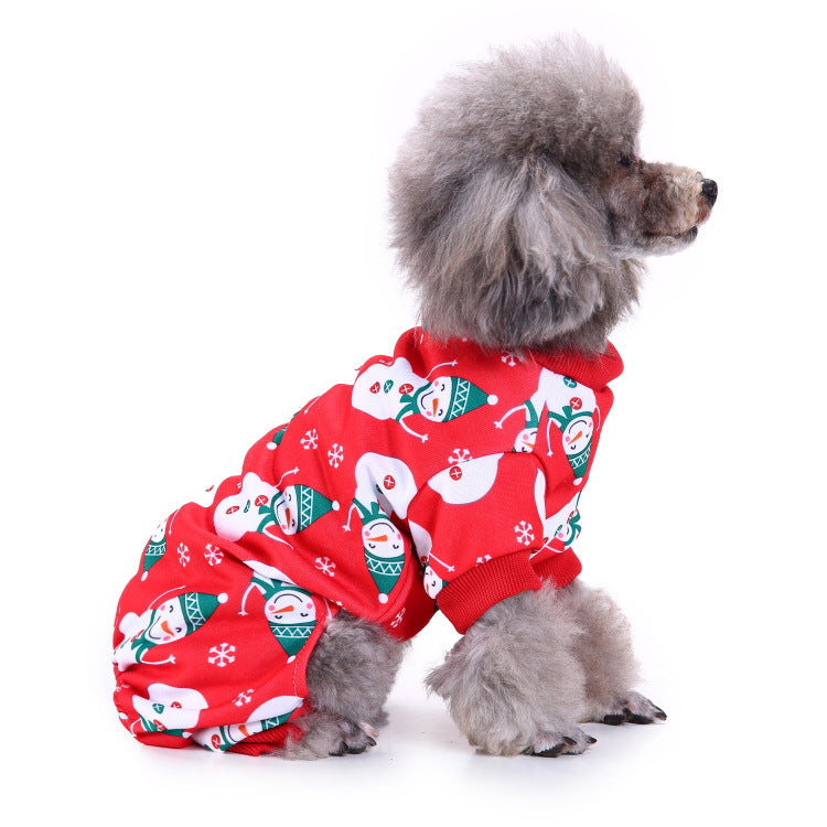 Déguisement de Noël pour chien – Costume festif