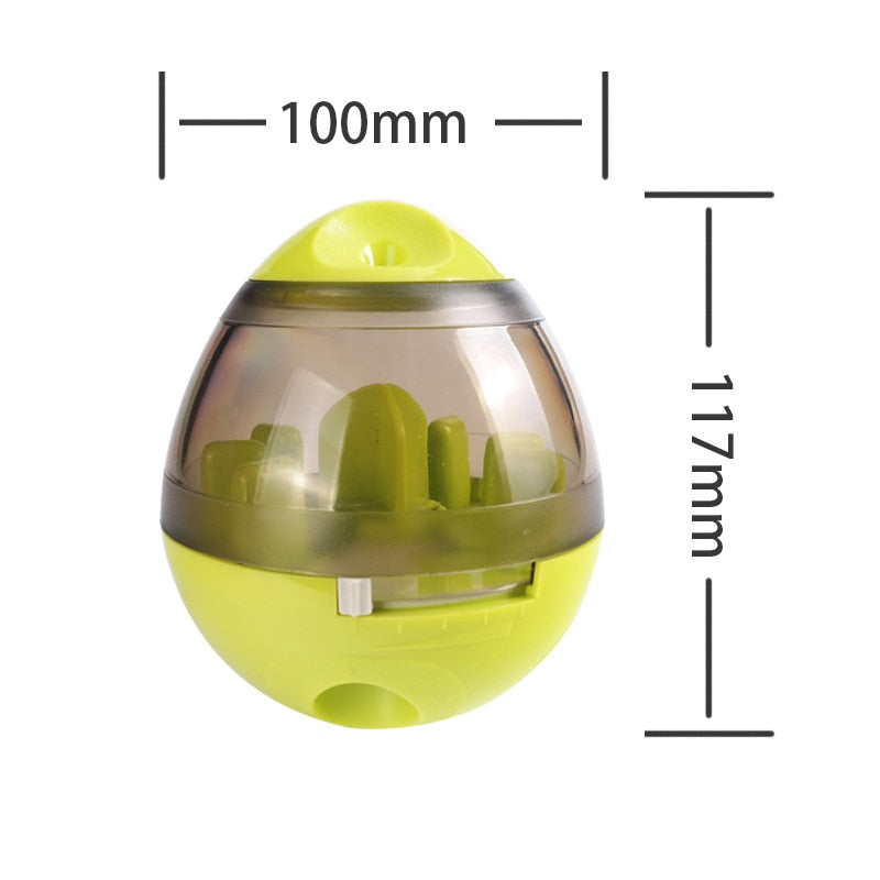 Balle interactive distributrice de friandises pour chien