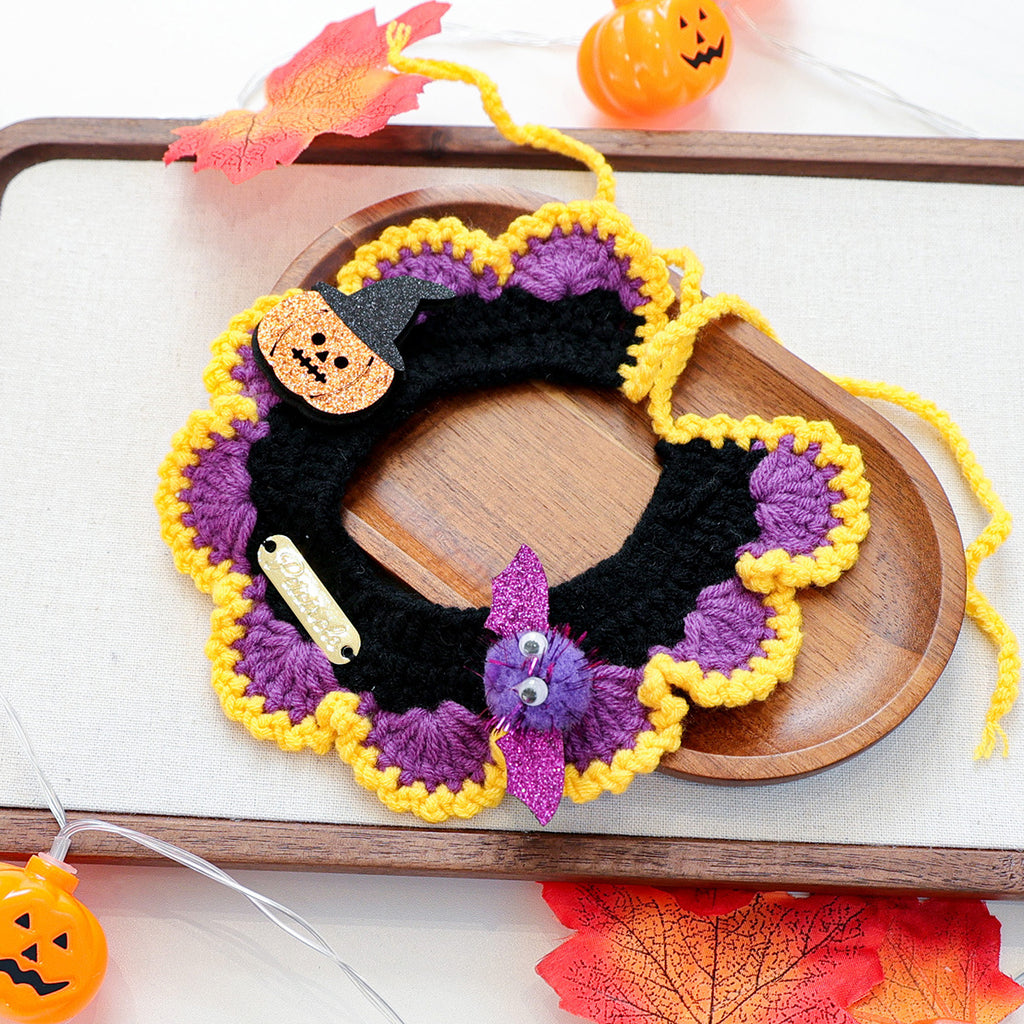 Bandana Halloween pour chien & chat – Motifs festifs