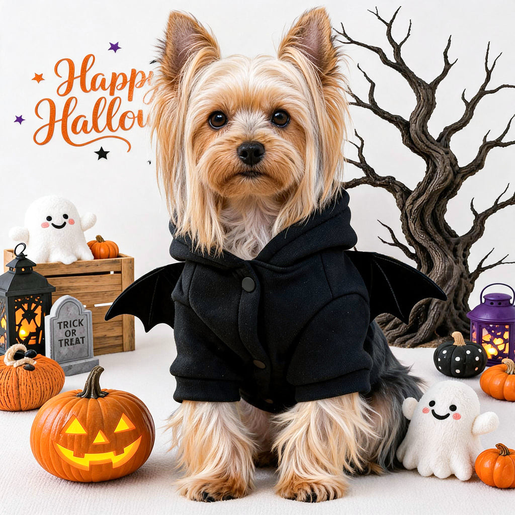 Sweat Halloween pour chien & chat – Chauve-souris