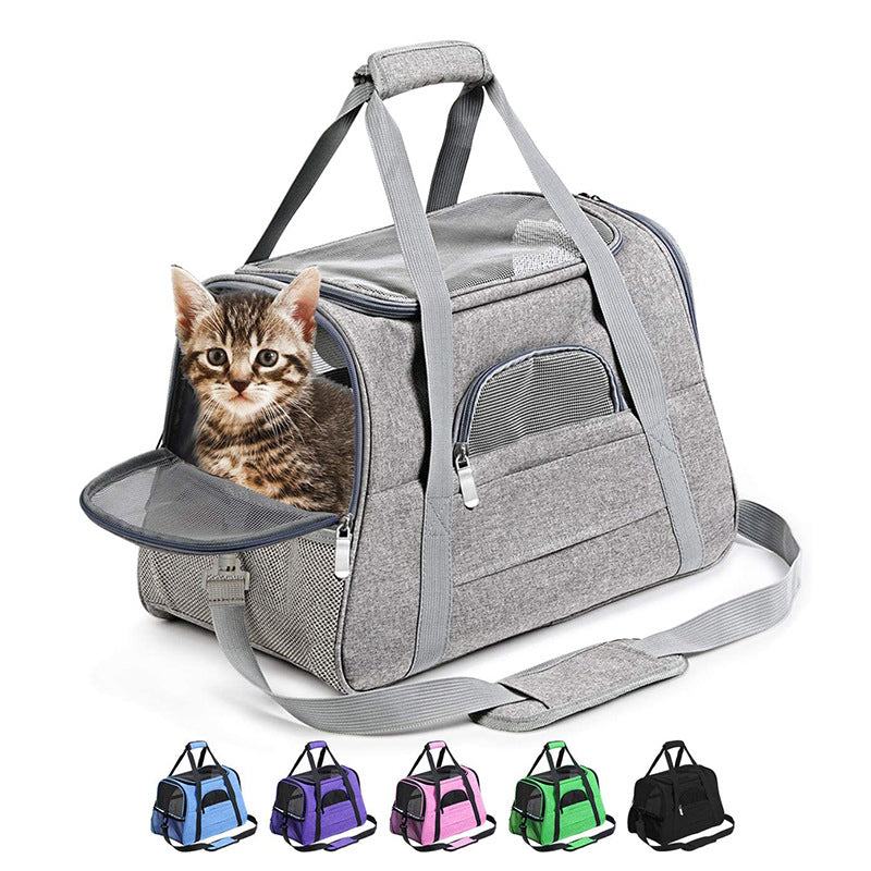 Sac de transport respirant pour chien & chat – Tissu Oxford