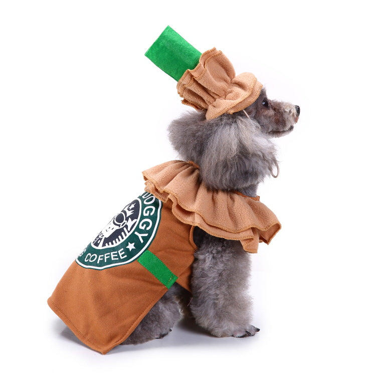 Déguisement de Noël pour chien – Costume festif