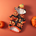 Sweat à capuche Halloween pour chien – Citrouille
