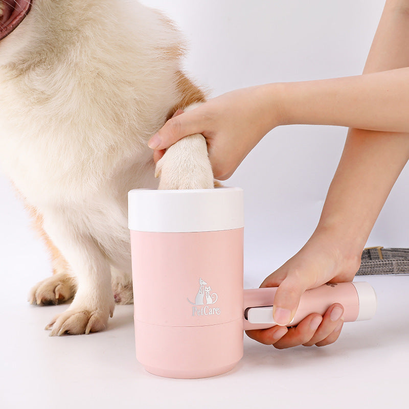 Lave-pattes automatique pour chien – Nettoyage électrique