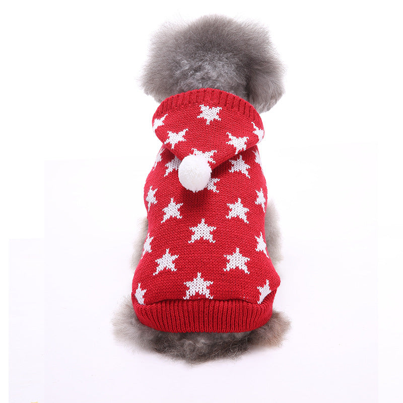 Pull de Noël & Halloween pour chien – Motif festif