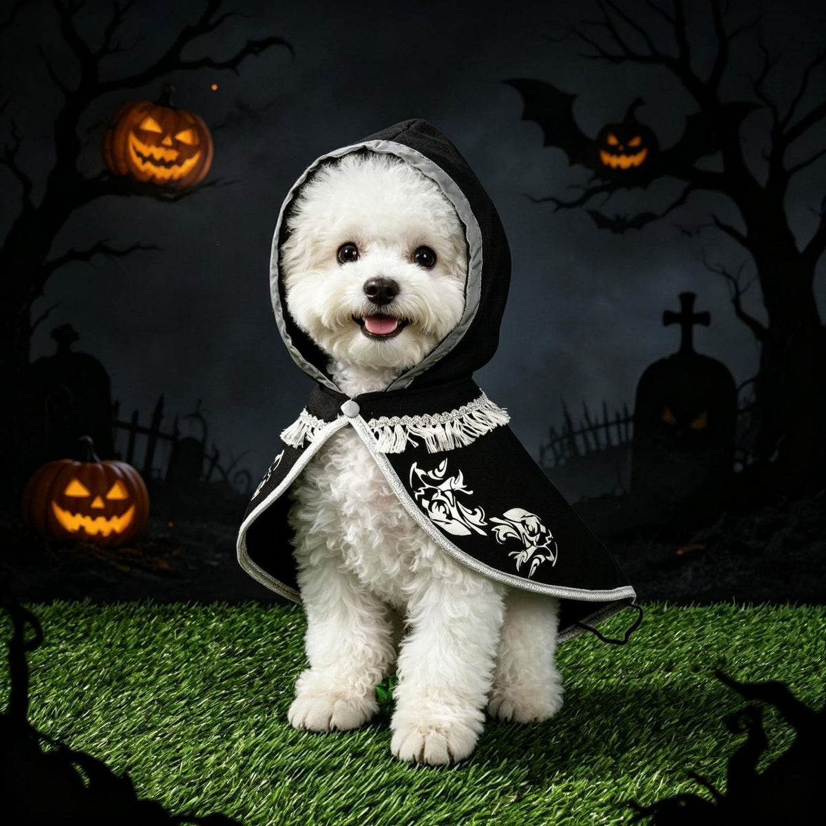 Cape Halloween pour chien – Déguisement aigle