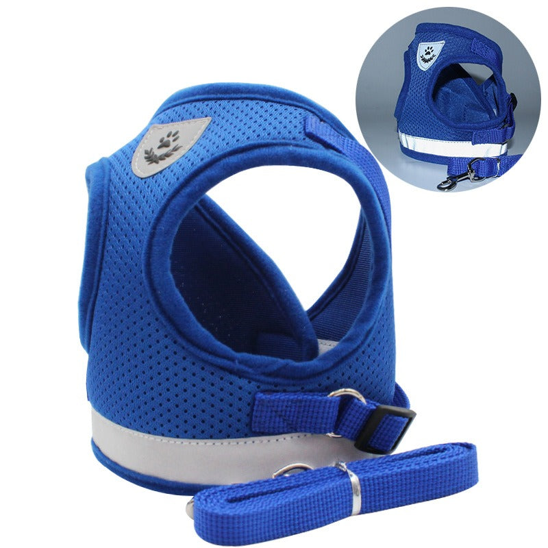 Harnais gilet réfléchissant pour chien – Respirant