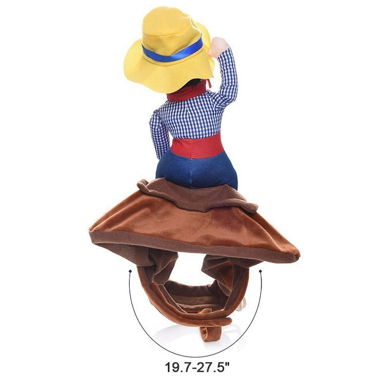 Déguisement Halloween pour chien & chat – Cow-boy