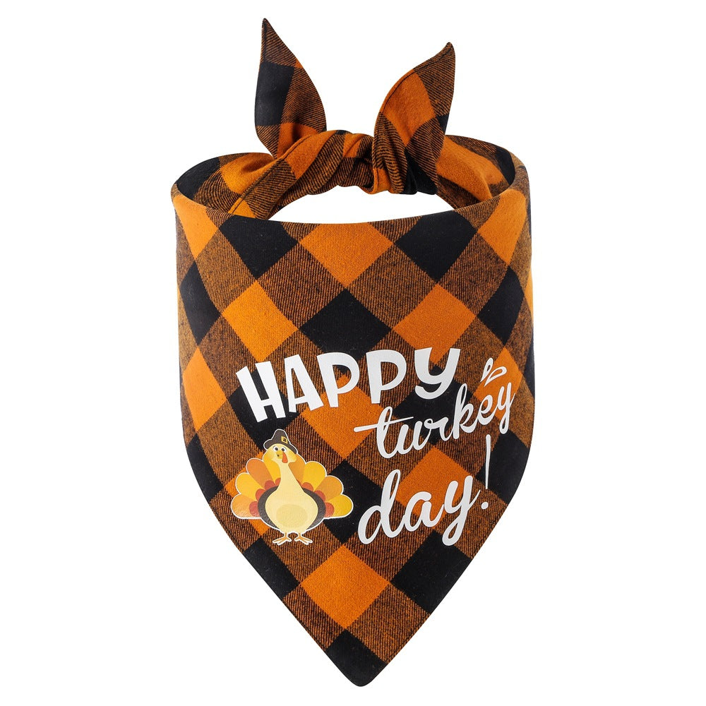 Bandana pour chien & chat – Coton à carreaux