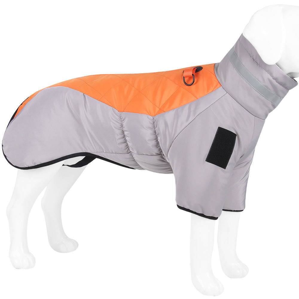 Manteau matelassé pour grand chien – Réfléchissant