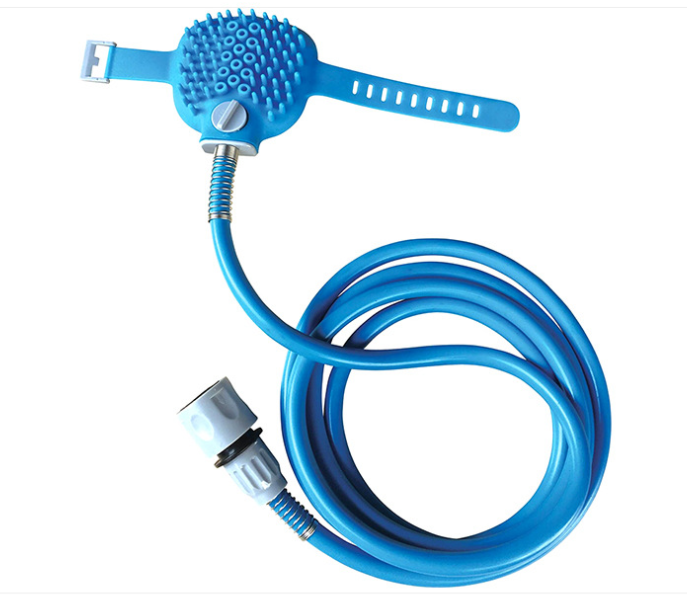 Douchette de toilettage pour chien et chat – Brosse massante