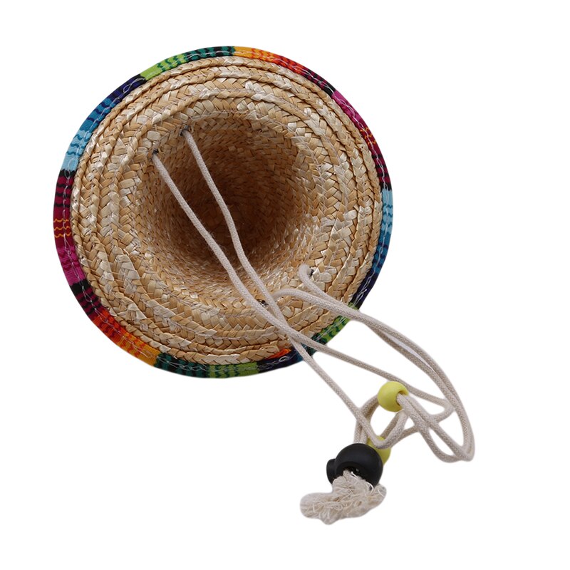 Chapeau mexicain en paille pour chien & chat