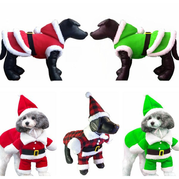 Déguisement de Noël pour chien & chat – Père Noël