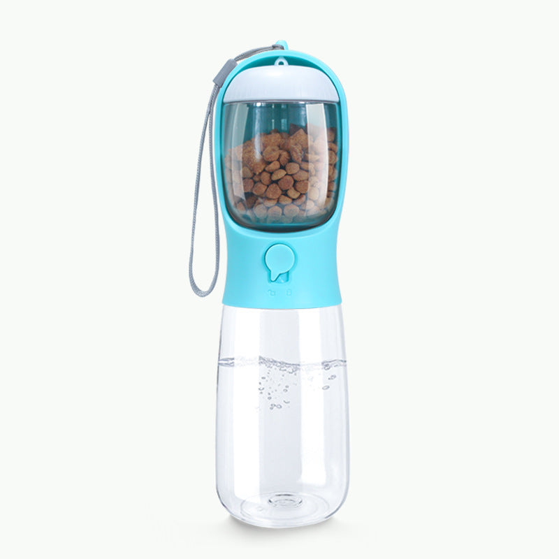 Gobelet de voyage 2-en-1 pour chien & chat – Eau & croquettes