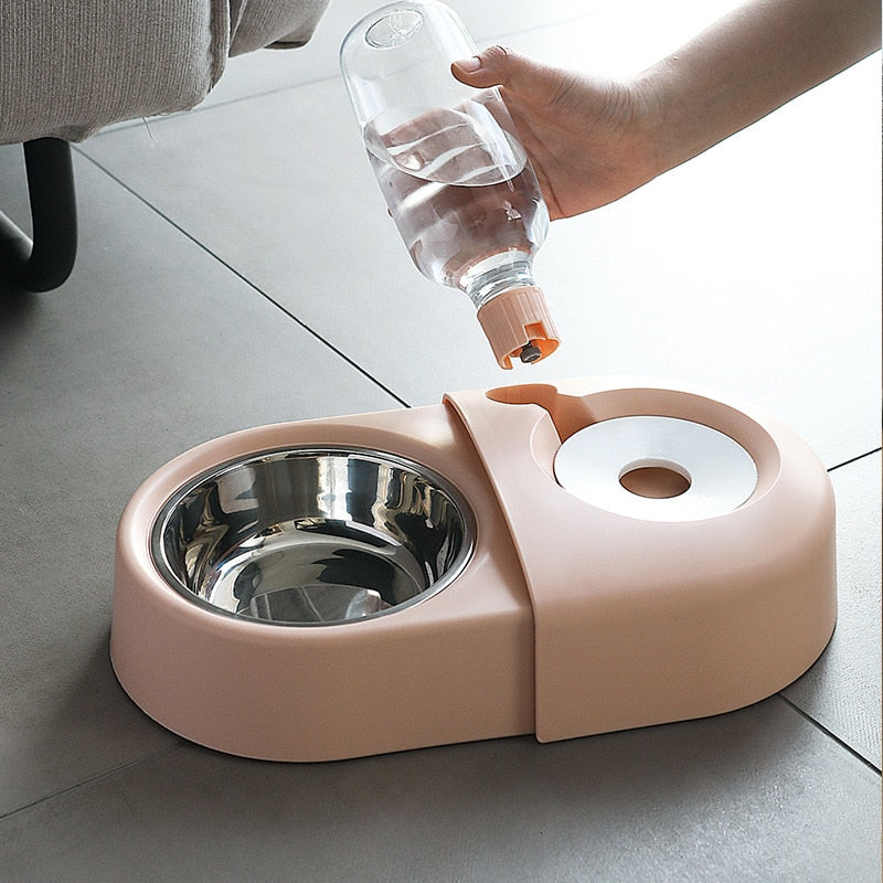 Gamelle anti-renversement pour chien & chat – Fontaine à eau