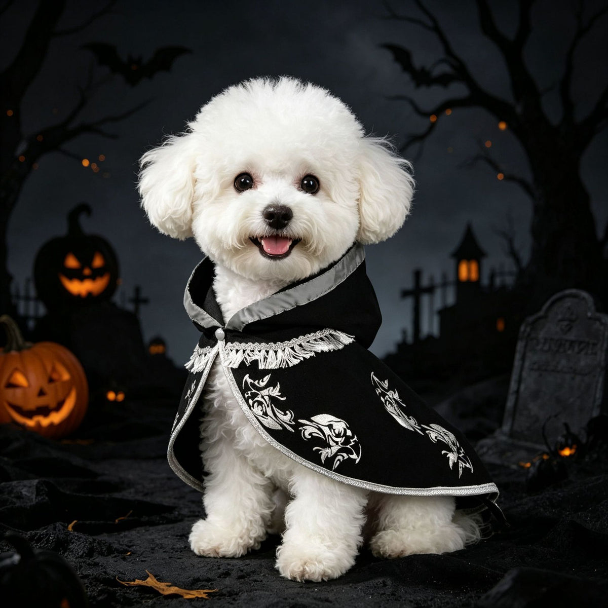 Cape Halloween pour chien – Déguisement aigle