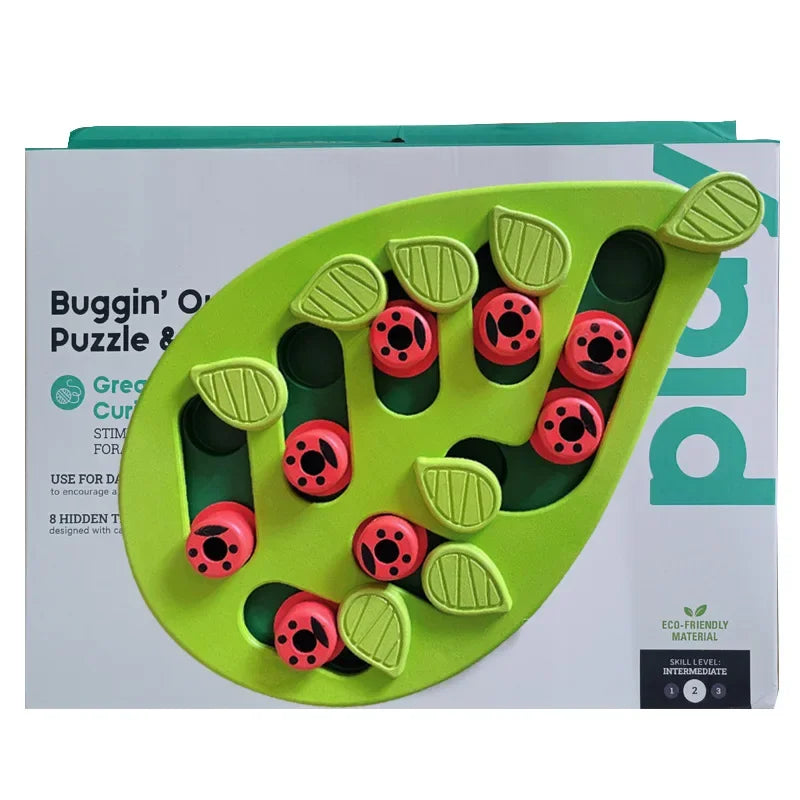 Gamelle anti-glouton puzzle pour chat – Ludique