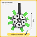 Balle de football pour chien – Nettoyage des dents