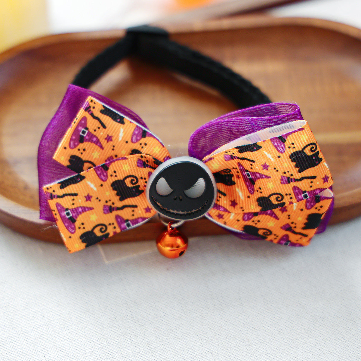 Collier Halloween pour chien & chat – Citrouille