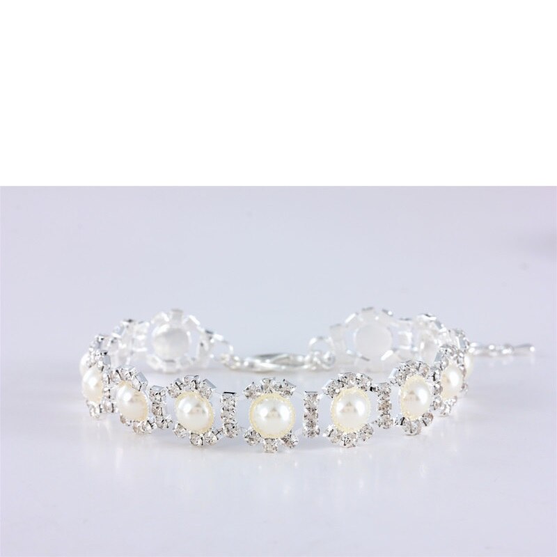 Collier perles & strass pour chien et chat – Élégant