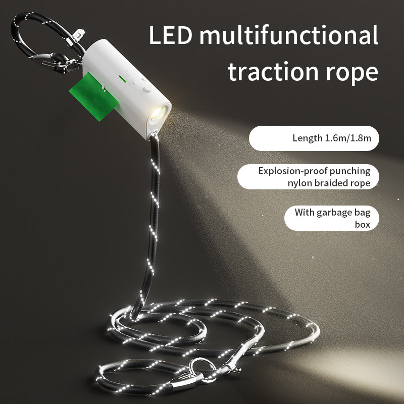 Laisse pour chien avec éclairage LED – Corde de traction