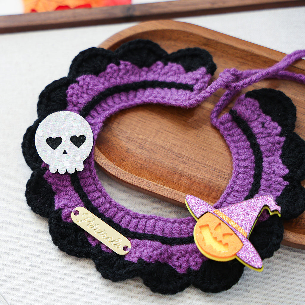 Bandana Halloween pour chien & chat – Motifs festifs