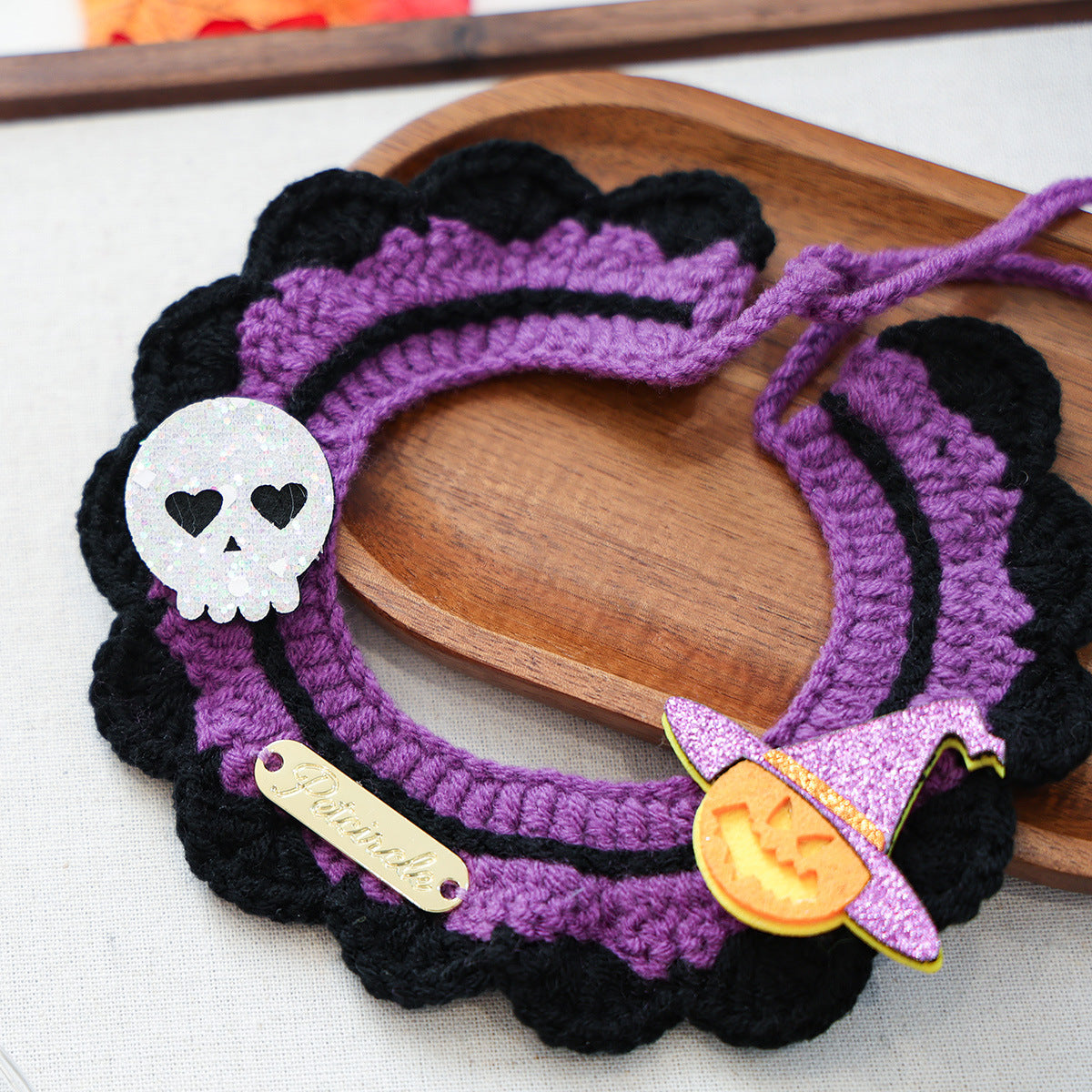 Bandana Halloween pour chien & chat – Motifs festifs