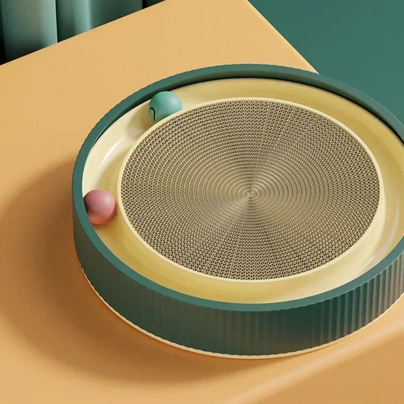 Griffoir rond pour chat avec balle – Plusieurs tailles