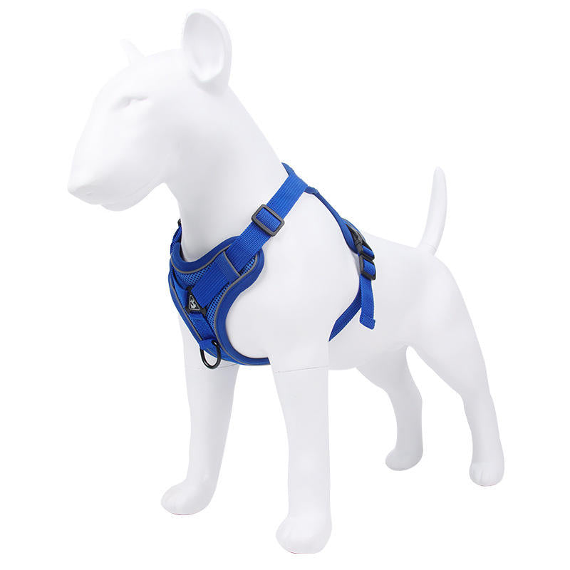 Harnais gilet réfléchissant pour chien – Avec laisse