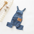 Salopette en jean pour chien & chat – Extensible
