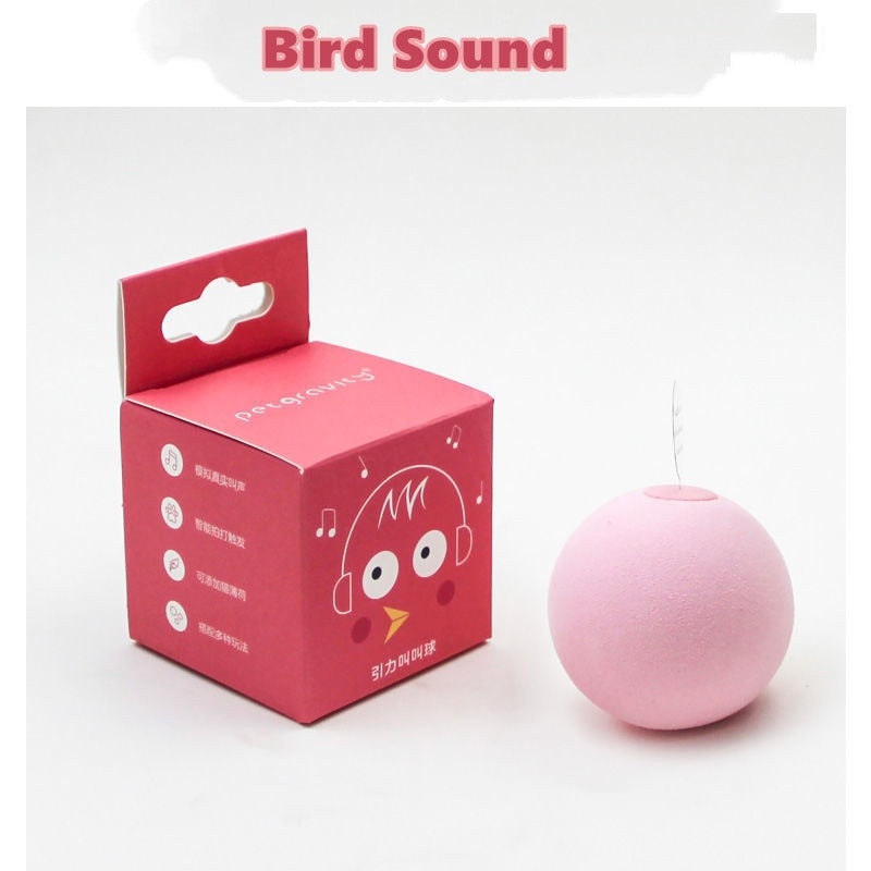Balle interactive pour chat – Sons et cataire