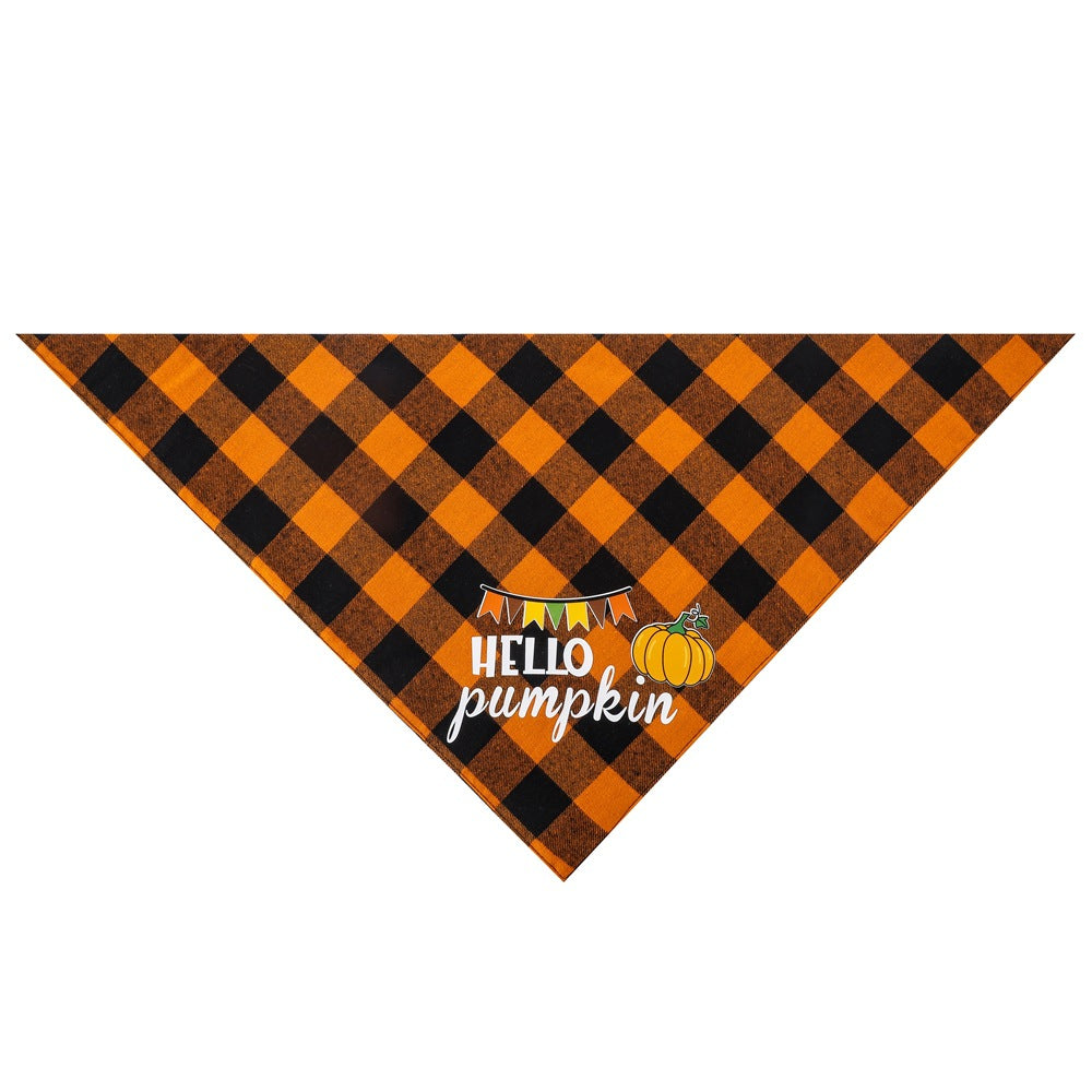Bandana pour chien & chat – Coton à carreaux
