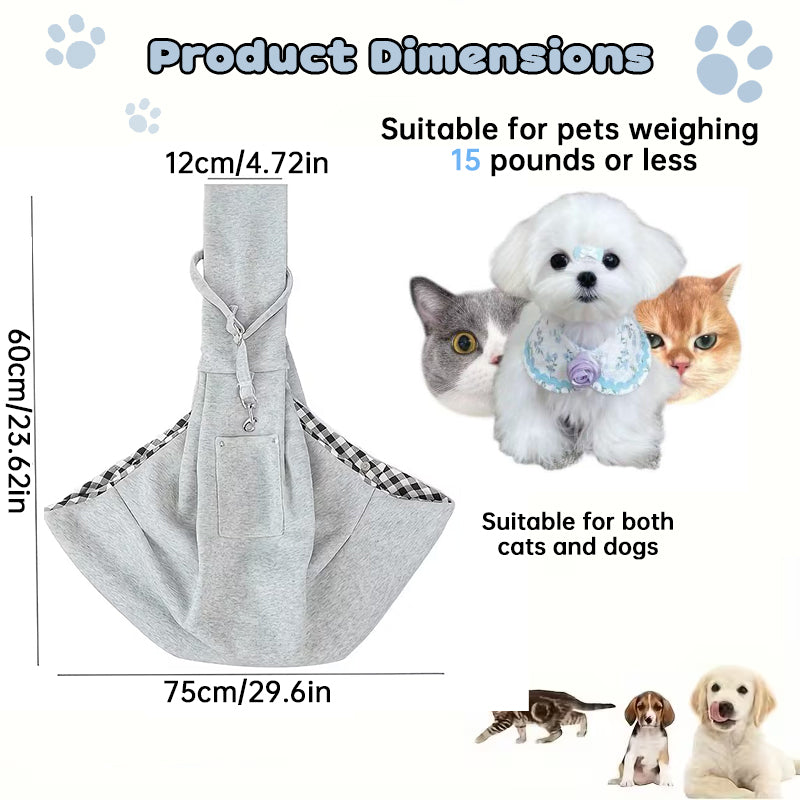 Sac de transport pour petit chien & chat – Jusqu’à 7,5 kg