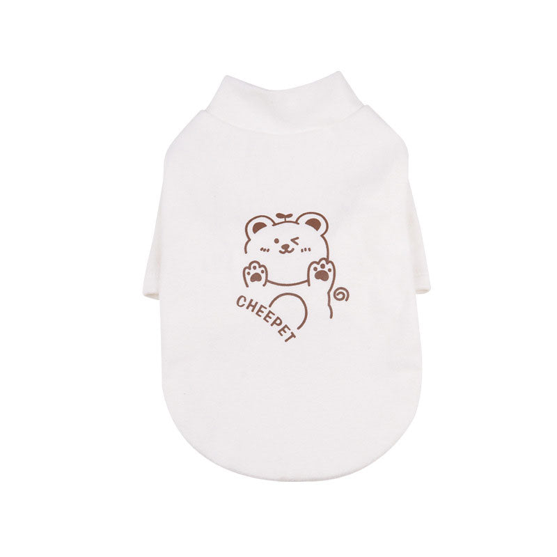 Sweat chaud pour chien – Motif ours